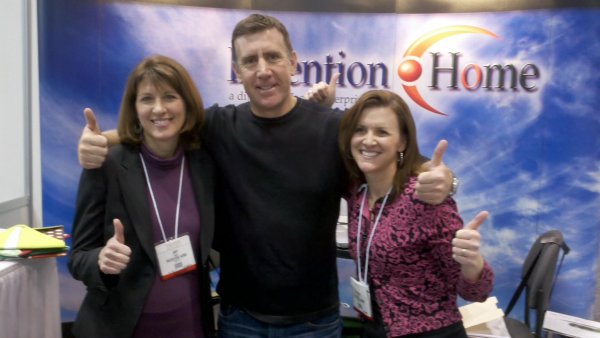 Amy, Sully and Colleen at the InventionHome Booth